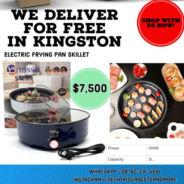 Electric Frying Pan Skillet