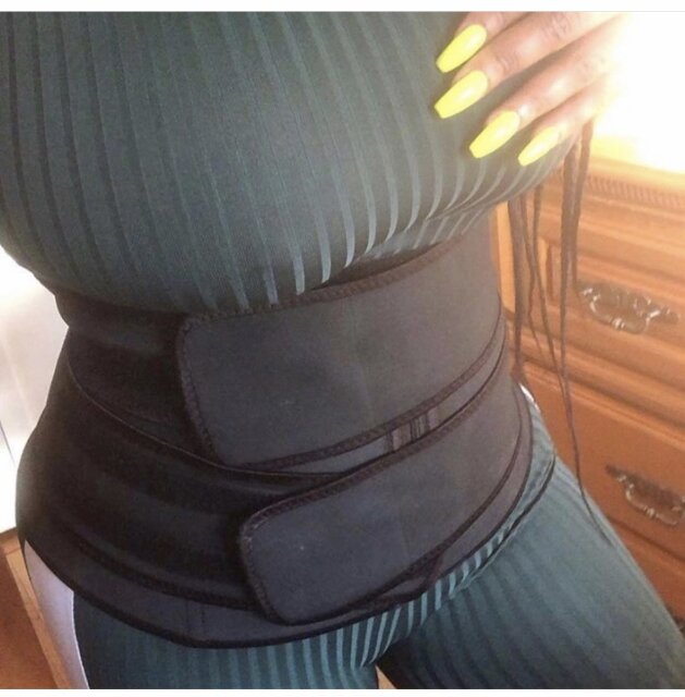 Latex Double Belt Waist Trainer