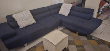 MIGRATE SALE Blue 2 Pc Modern Modular Sectional  