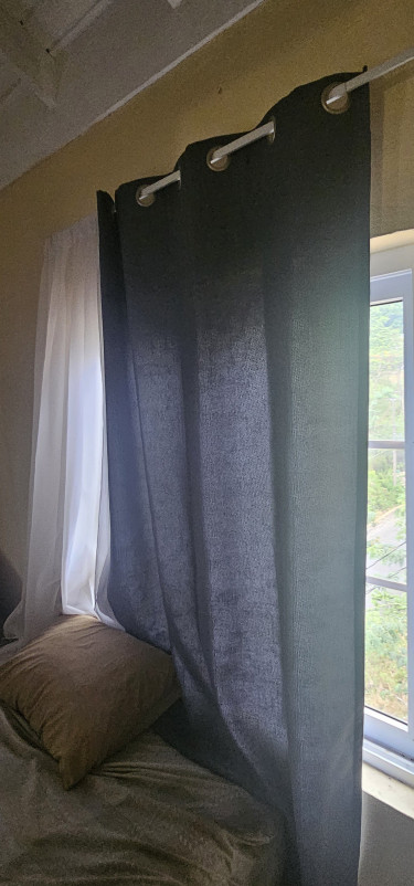 MIGRATE SALE Sapphire Blue Blackout Curtains 8pc