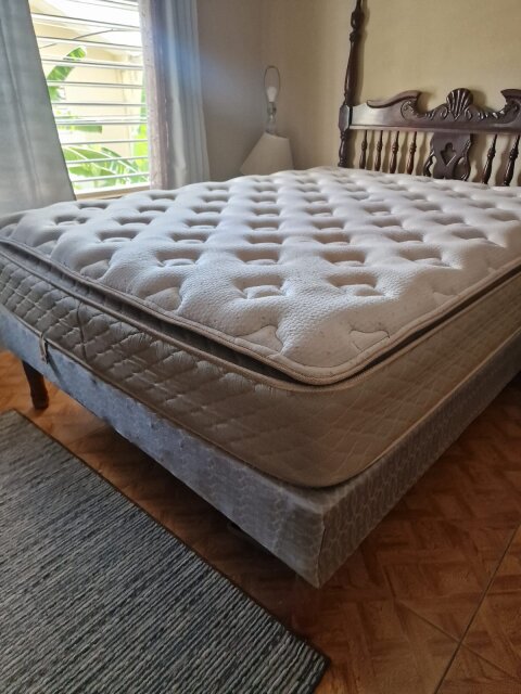 Queen Size Pillow Top Mattress And Bed Frame