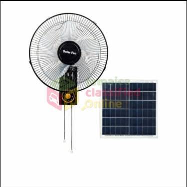 Solar Fans With Panel • Standing • Wall • Small 
