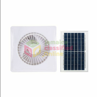 Solar Fans With Panel • Standing • Wall • Small 