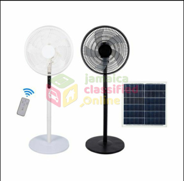 Solar Fans With Panel • Standing • Wall • Small 