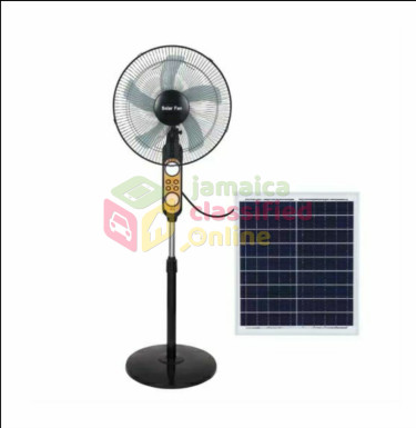 Solar Fans With Panel • Standing • Wall • Small 