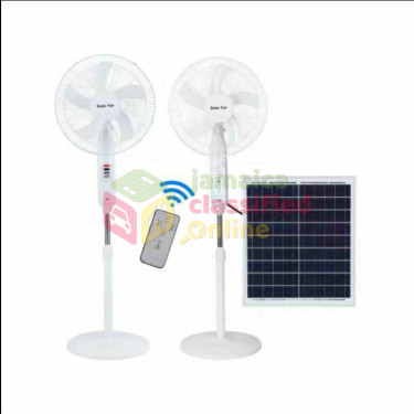 Solar Fans With Panel • Standing • Wall • Small 