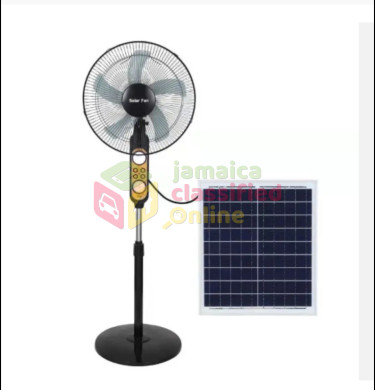 Solar Fans With Panel • Standing • Wall • Small 