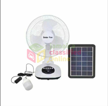 Solar Fans With Panel • Standing • Wall • Small 