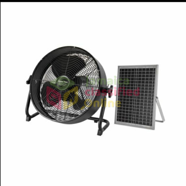Solar Fans With Panel • Standing • Wall • Small 