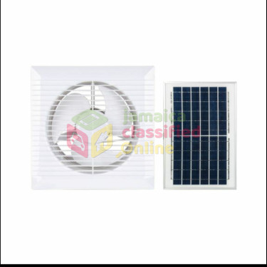 Solar Fans With Panel • Standing • Wall • Small 