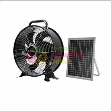 Solar Fans With Panel • Standing • Wall • Small 