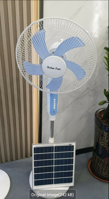 Solar Fans With Panel • Standing • Wall • Small 