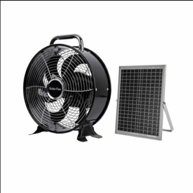 Solar Fans With Panel • Standing • Wall • Small 