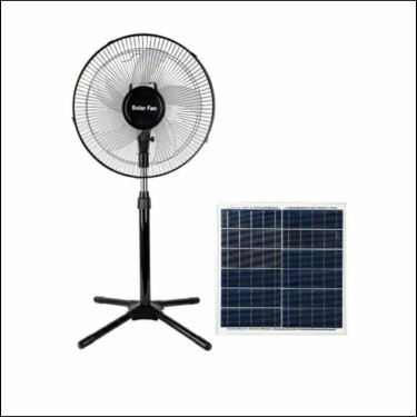 Solar Fans With Panel • Standing • Wall • Small 