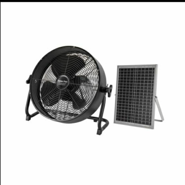 Solar Fans With Panel • Standing • Wall • Small 