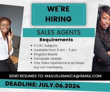 We're Hiring Sales Agents