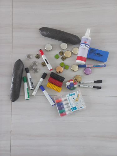 Large Whiteboard With Accessories Included