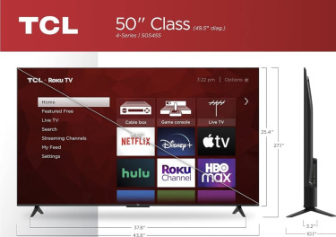 TCL Roku Smart TV-50inch 