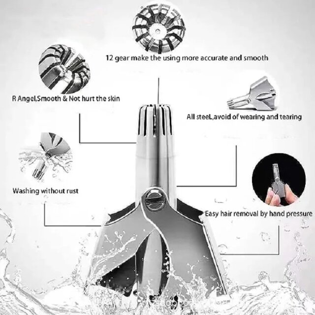 Nose Hair Trimmer For Men/Women (Manual)