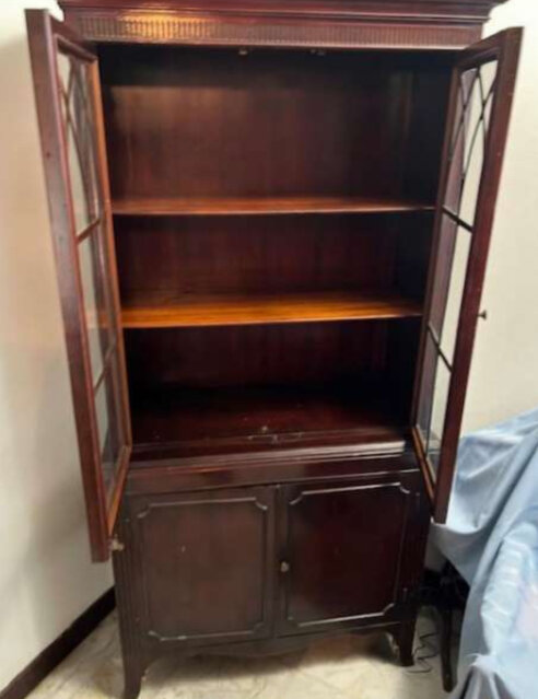 Mahogany China Cabinet