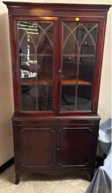 Mahogany China Cabinet