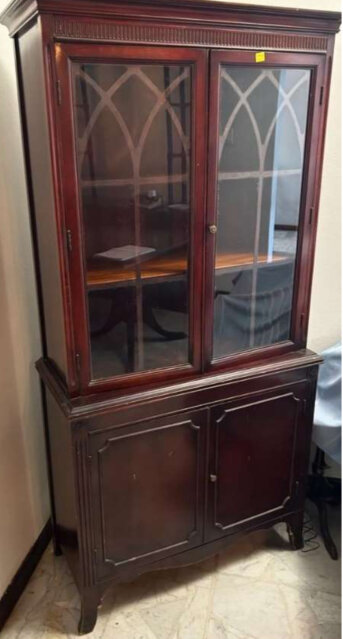 Mahogany China Cabinet