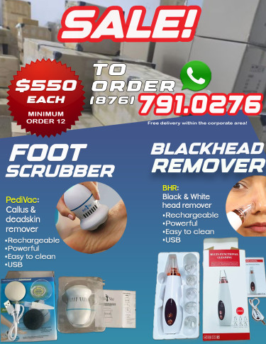 Black & Whitehead Remover | Electric Foot Scrubber