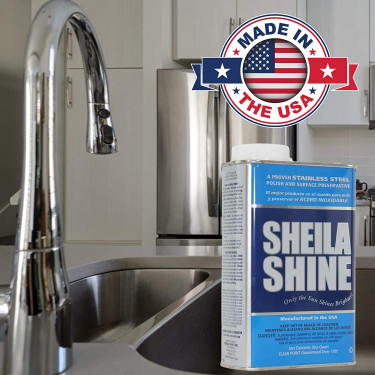 Sheila Shine 1qt Liquid With Cloth 