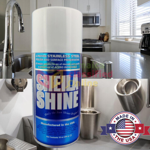 Sheila Shine 10oz X 2 With Cloth