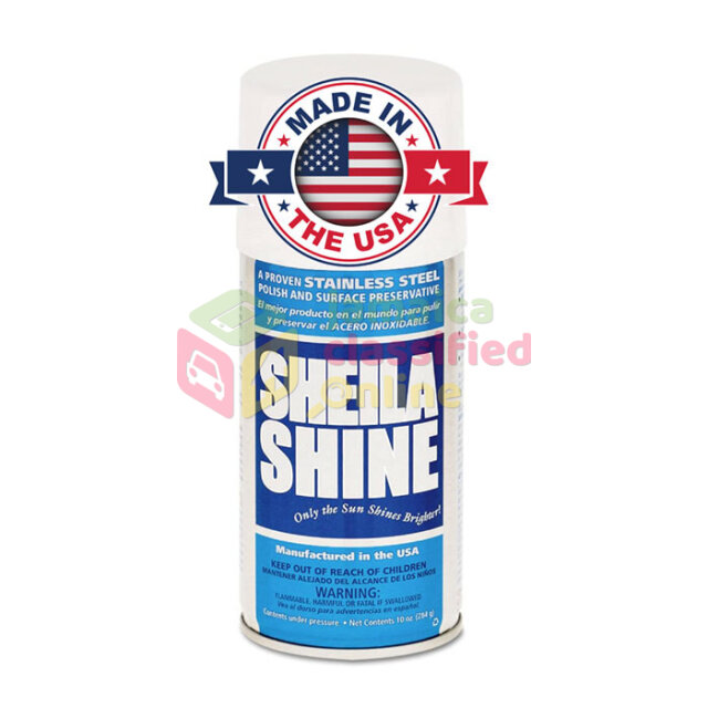 Sheila Shine 10oz X 2 With Cloth