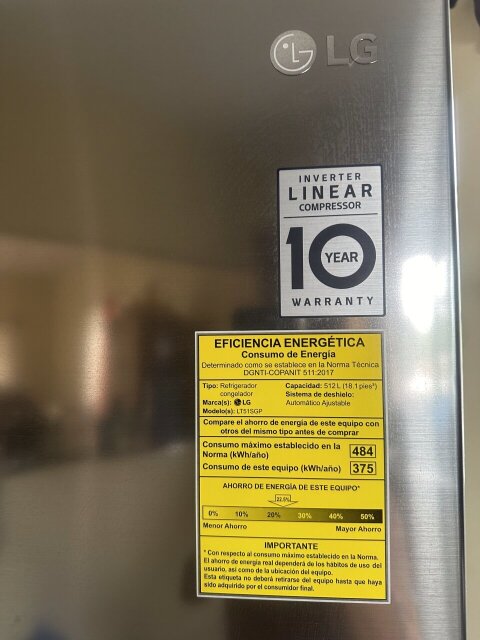 Used 2year Old LG Inverter Refrigerator