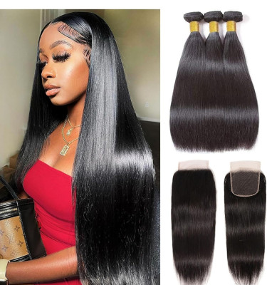 Straight Hair Bundles 