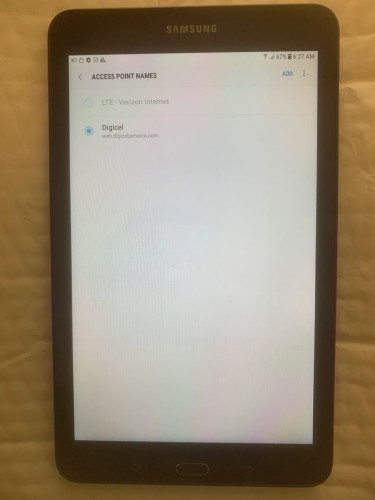 4G LTE Sim Unlocked 8” Samsung Galaxy Tab E With 1
