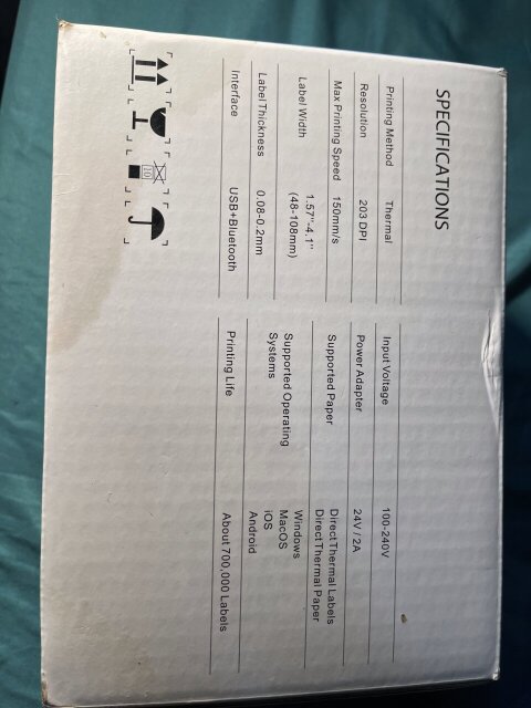 THERMAL LABEL PRINTER