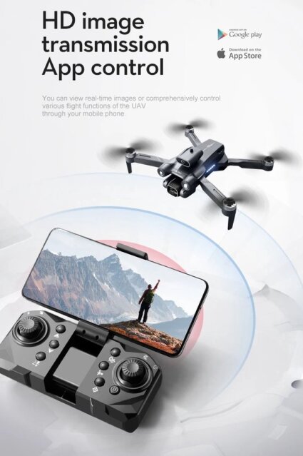 Foldable Drone RC Quadcopter With 4K HD Camera