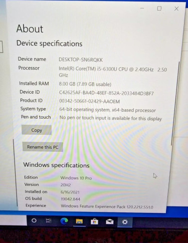 Dell Latitude E7470 I5-6300U 2.4GHz 256GB SSD