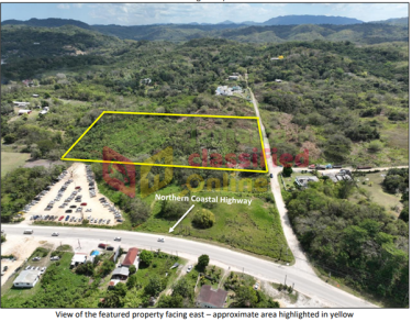 Majestic 5-acre Parcel Of Land In Green Island