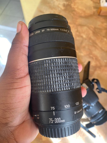 Used Canon T7i Camera Bundle + 2 Canon Lens