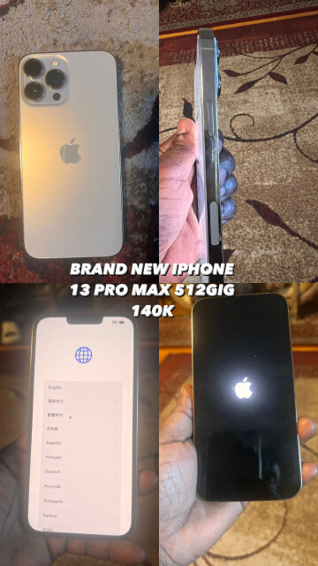 IPHONE 13 PRO MAX 512GIG