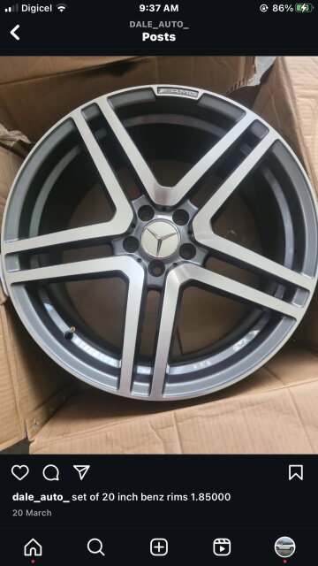 20 Inches Benz Rims