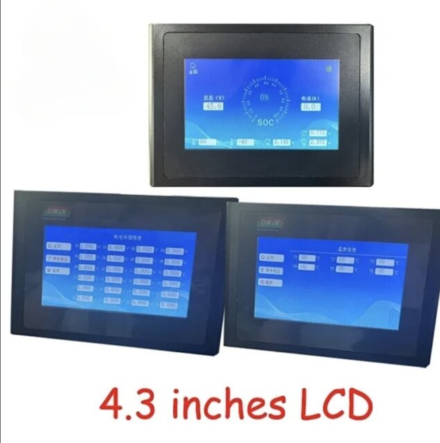 150Amp Battery BMS With 4.3inch LCD