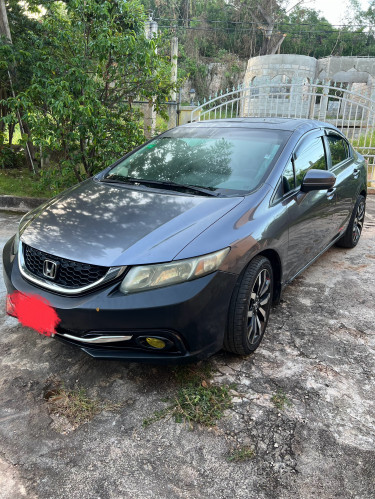 2015 Honda Civic Ex-L. Left Hand Drive. 8764533138