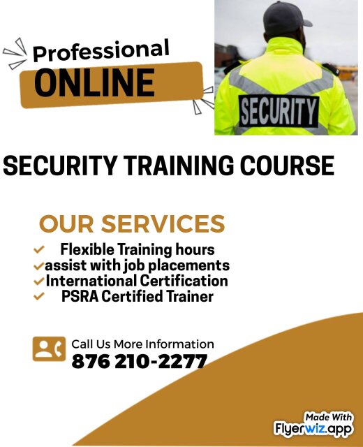 Online Security Training Course