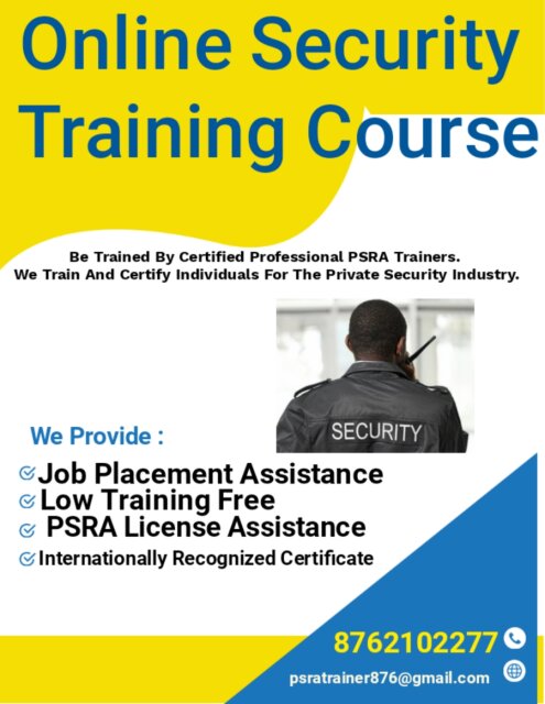 Online Security Training Course