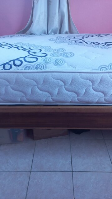 Single Bed Bottom With Volume Mattress For Sale.