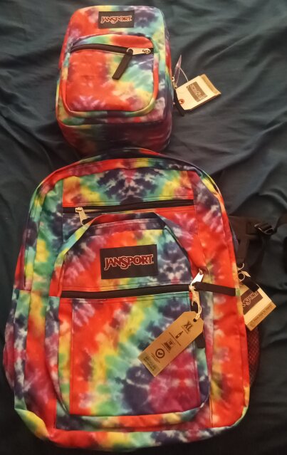 Jansport School Bag And Lunch Bag