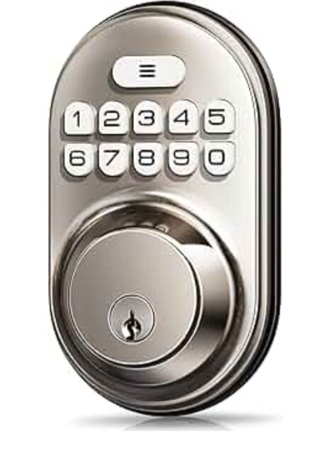 Keyless Smart Lock With Door Handles