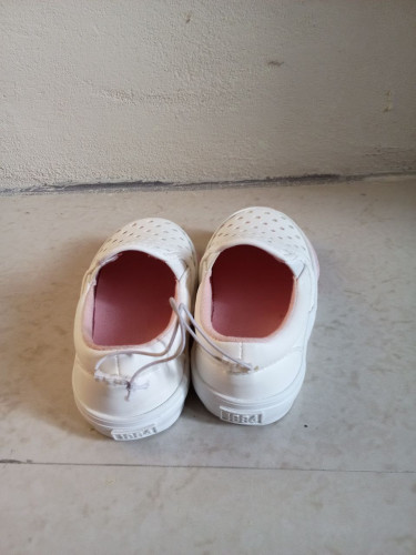 White/Pink Original Old Navy Sneakers