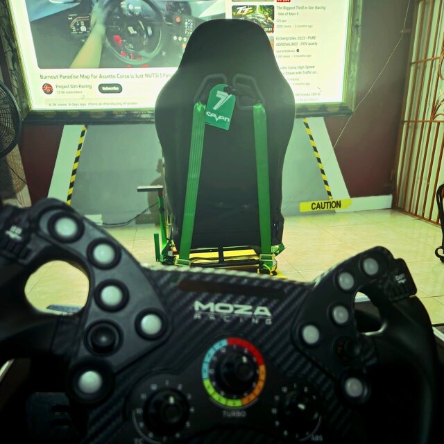 Moza Simmracing Set Up