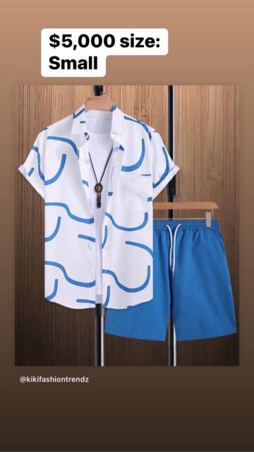 TROPICAL PRINT MEN VACAY TWO PIECE SET ON SALE  ?